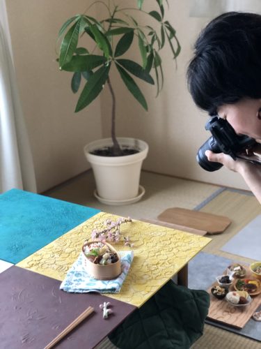 和食スタイリング写真撮影用背景ボードづくり大阪